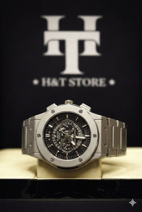 Classic Steel Chrono Watch