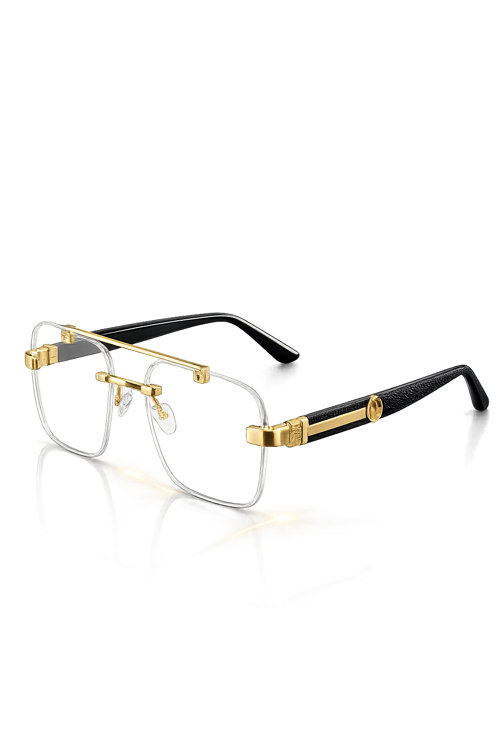 Monarch Luxe UV Square Glasses