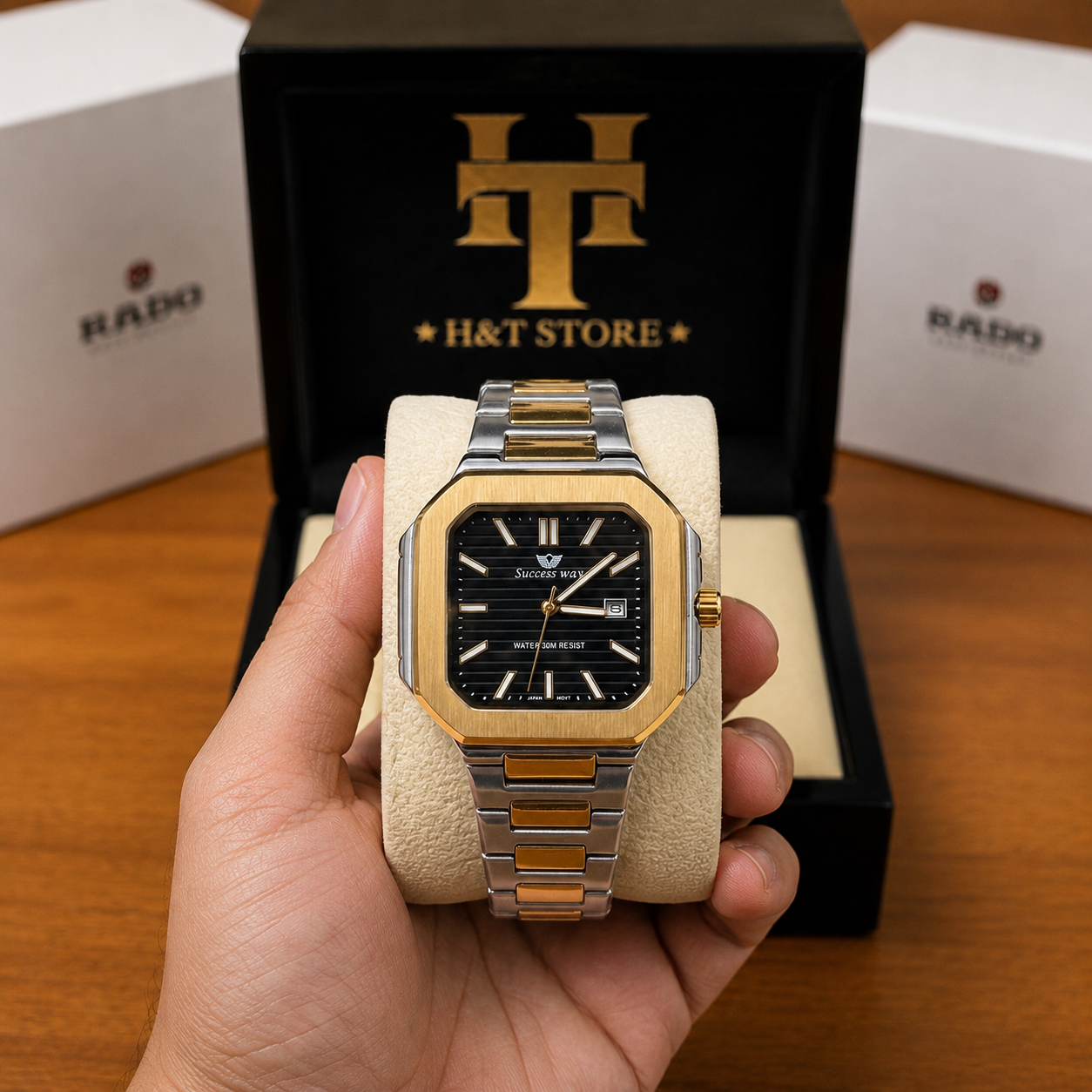 SW Square dial Watch