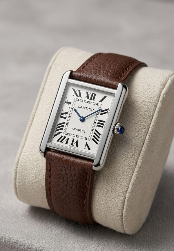 Classic Tank Leather Watch