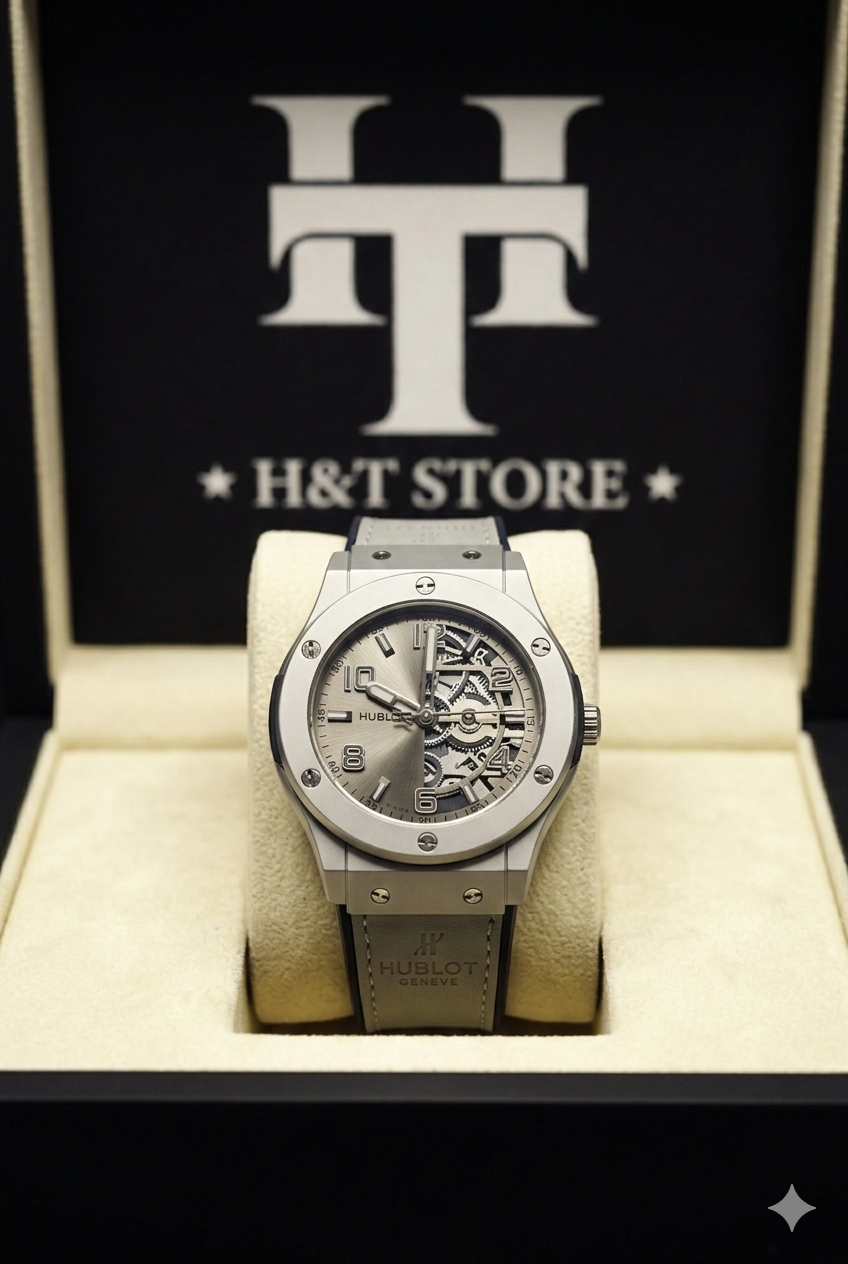 Hublot-Inspired Skeleton Dial Watch
