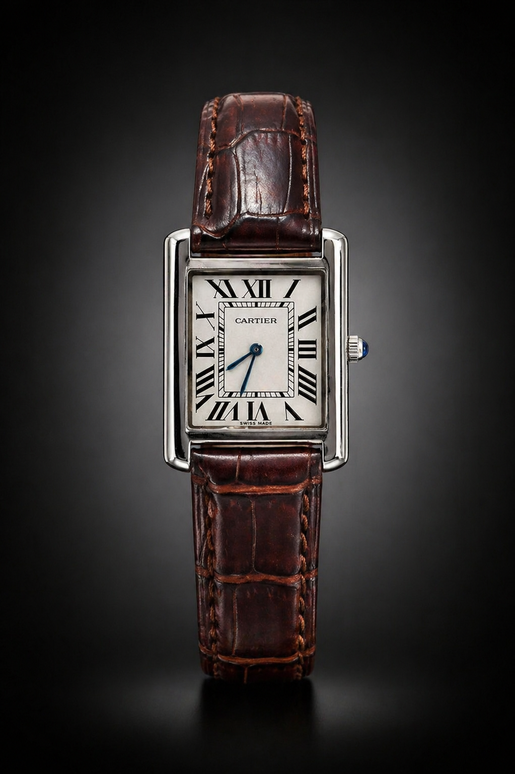 Classic Tank Leather Watch