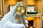 Rolex Plain Dial Two Tone
