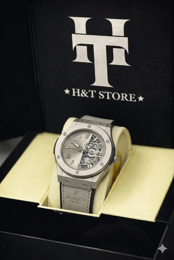 Hublot-Inspired Skeleton Dial Watch