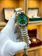 Rolex Plain Dial Two Tone